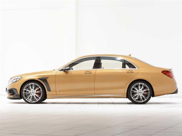 مرسدس S63 AMG زیر تیغ برابوس